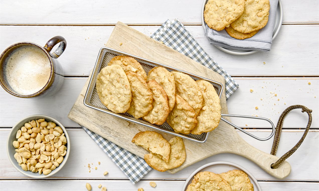 Biscoitos de amendoim