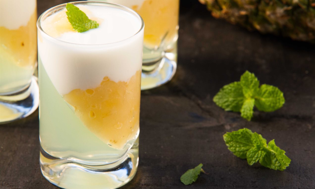 Gelatina refrescante fit